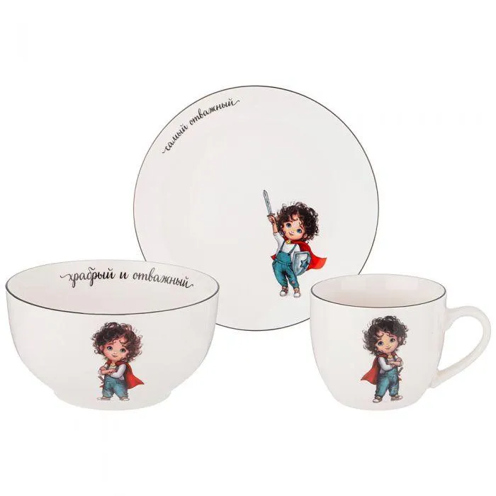 Набор детской посуды Lefard "Самый отважный" 260-678 Набор детской посуды Lefard "Самый отважный" 260-678