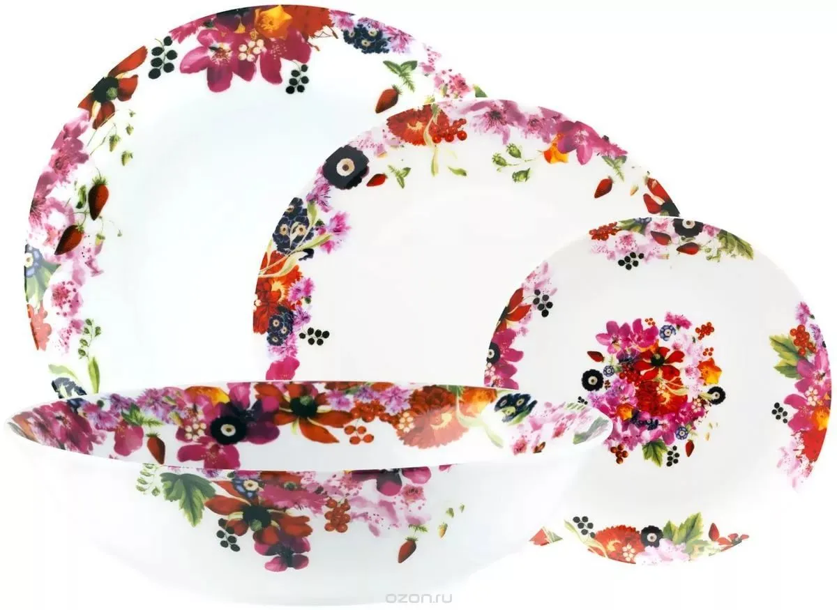 Столовый набор Domenik Fruits Bouquet 19пр Столовый набор Domenik Fruits Bouquet 19пр