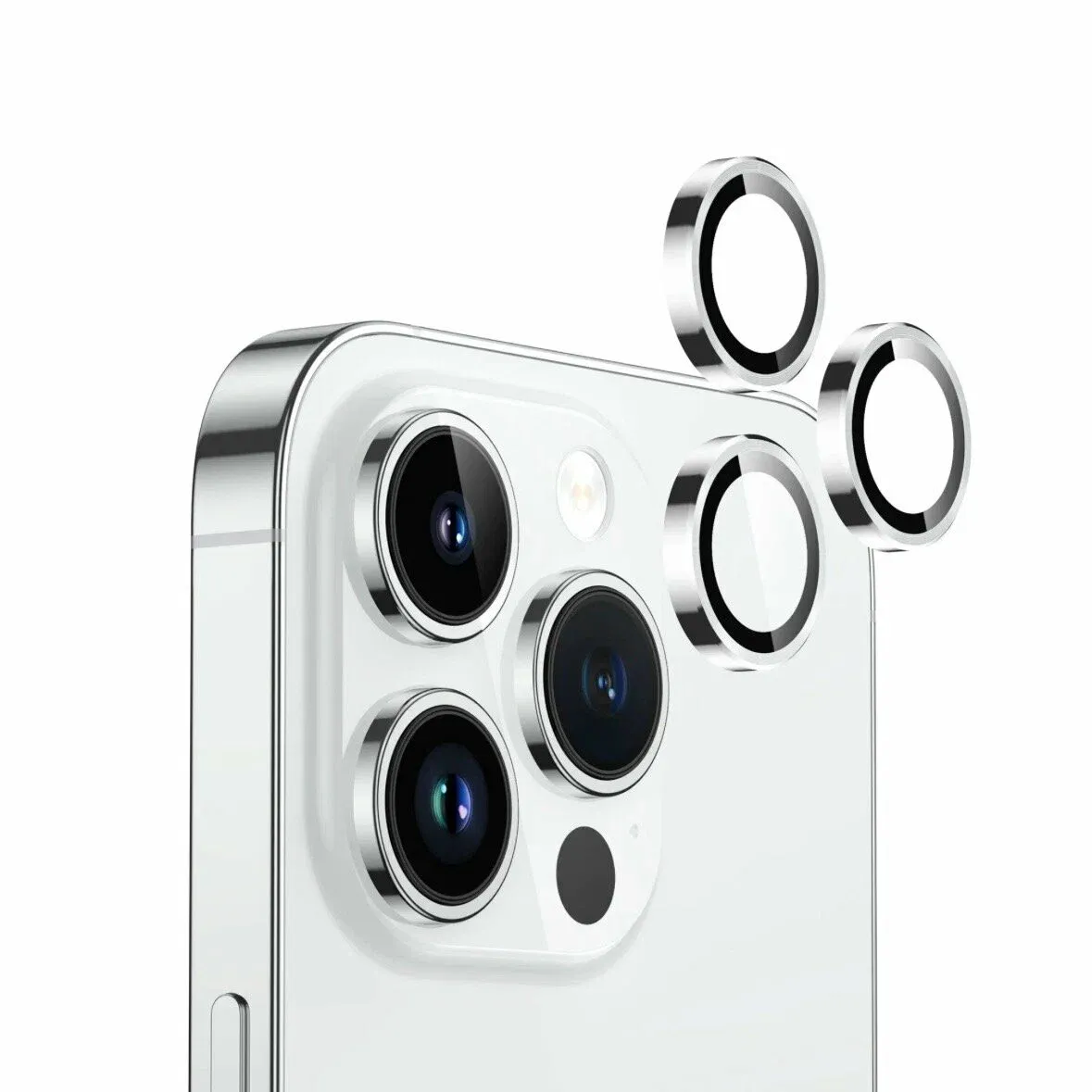 Защитное стекло на камеру для Apple iPhone 16 Pro Max Levelo 2 in 1 desert rose Защитное стекло на камеру для Apple iPhone 16 Pro Max Levelo 2 in 1 desert rose