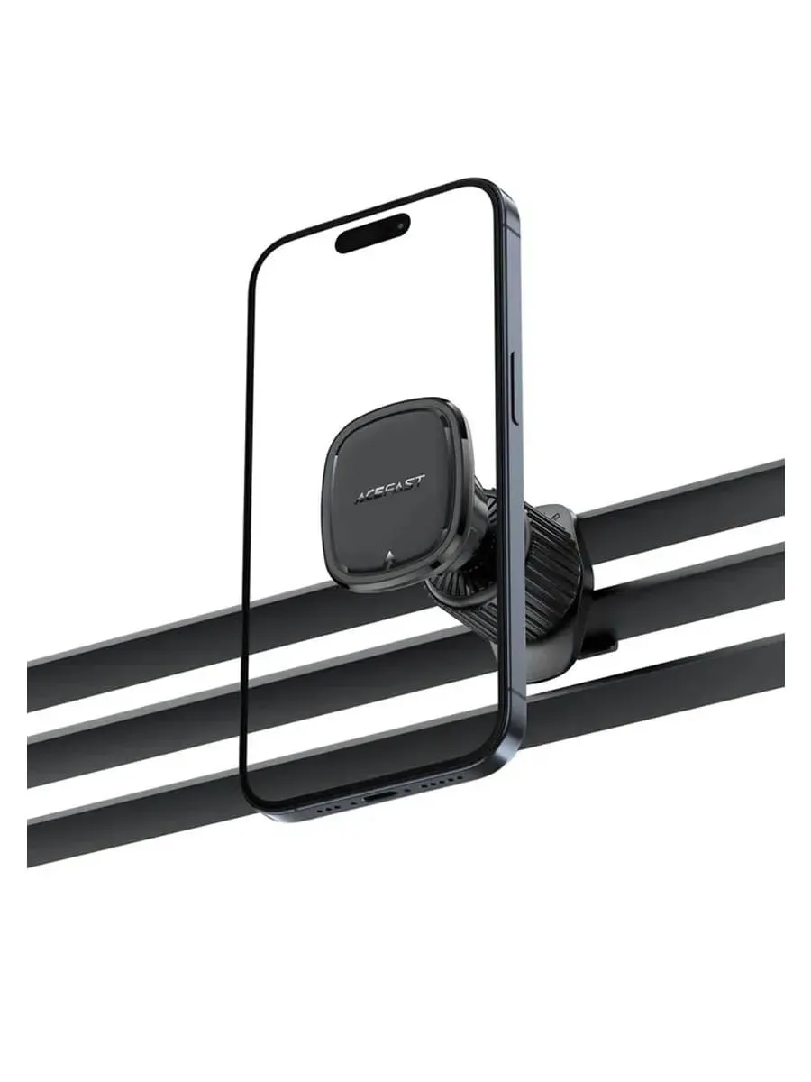 Автодержатель для телефона AceFast D34 magnetic черный Автодержатель для телефона AceFast D34 magnetic черный