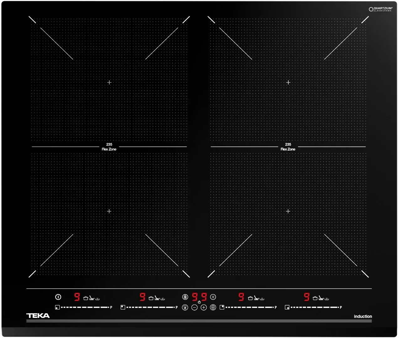Варочная панель Teka IZF64600MSP BK (112500035) Варочная панель Teka IZF64600MSP BK (112500035)