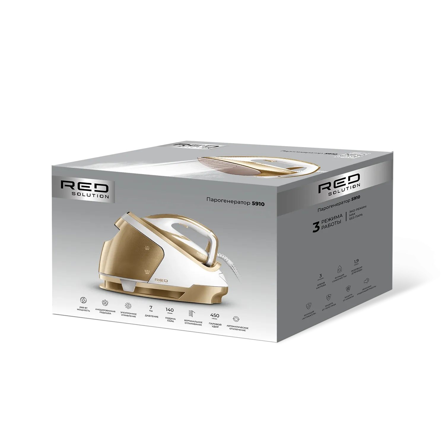 Парогенератор RED SOLUTION 5910 Парогенератор RED SOLUTION 5910