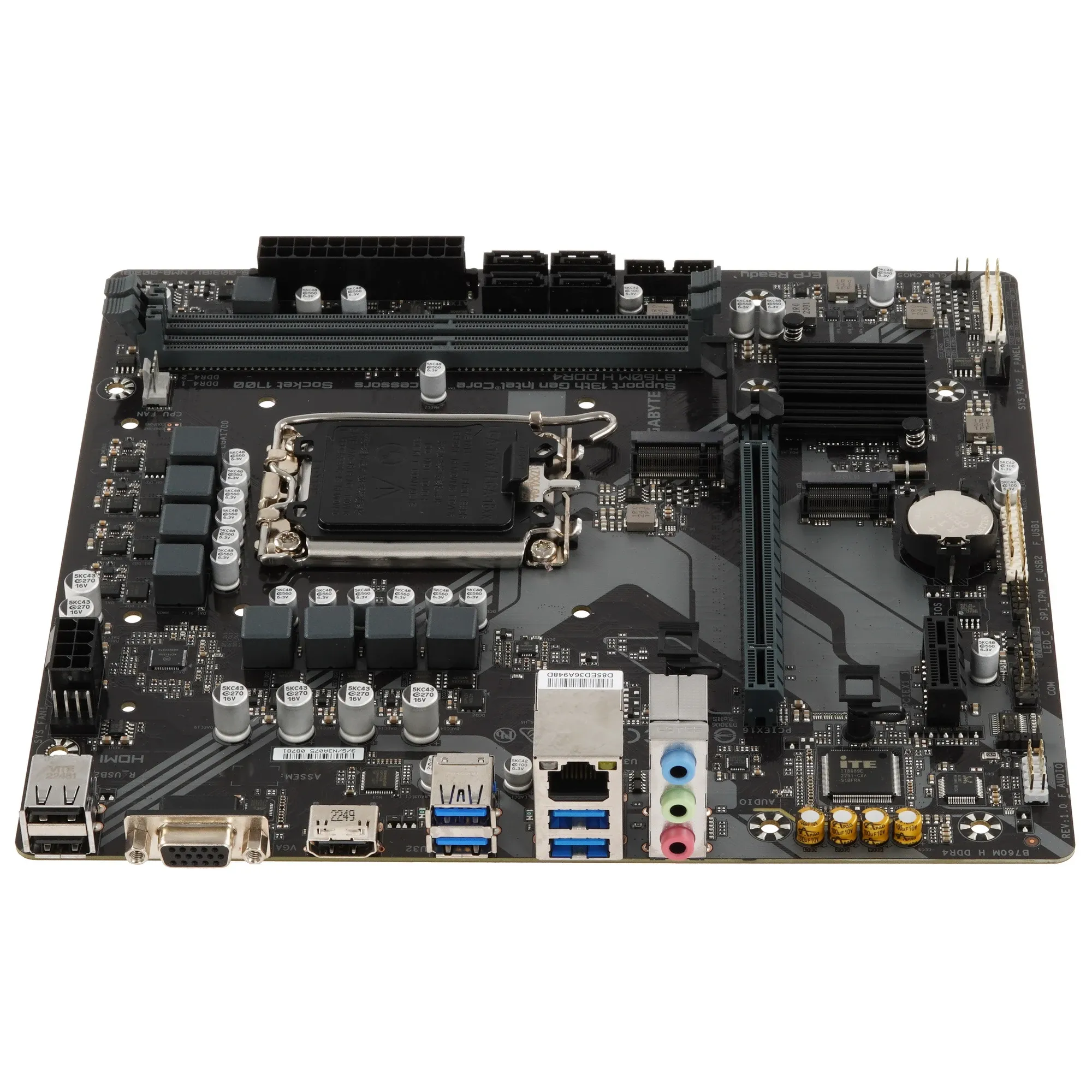 Материнская плата Gigabyte B760M H DDR4 Материнская плата Gigabyte B760M H DDR4
