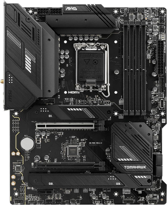 Материнская плата MSI MAG B760 TOMAHAWK WI-FI Материнская плата MSI MAG B760 TOMAHAWK WI-FI