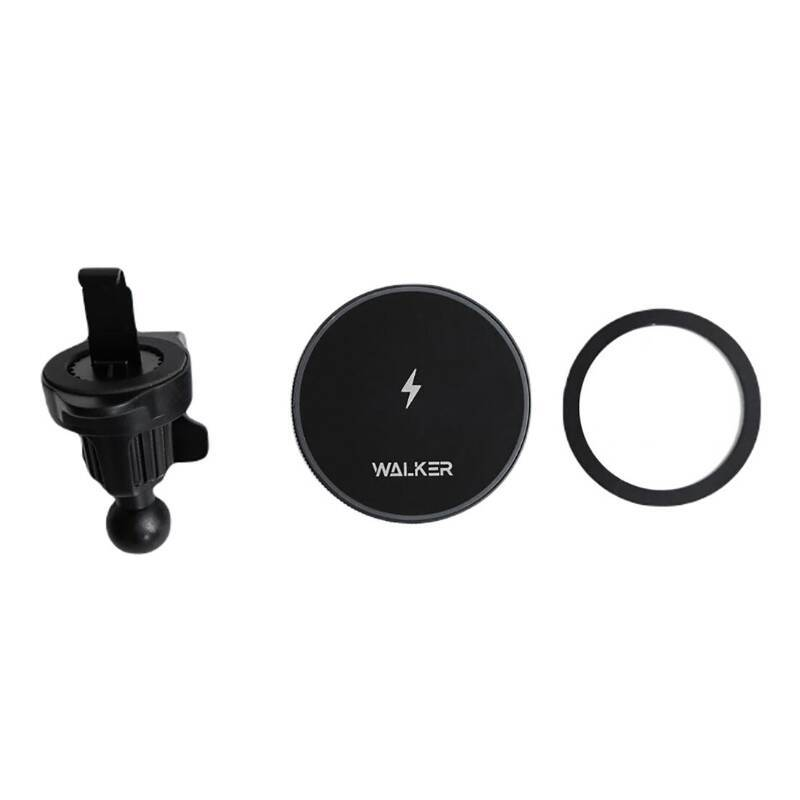 Автодержатель магнитный Walker CX-055 черный Автодержатель магнитный Walker CX-055 черный