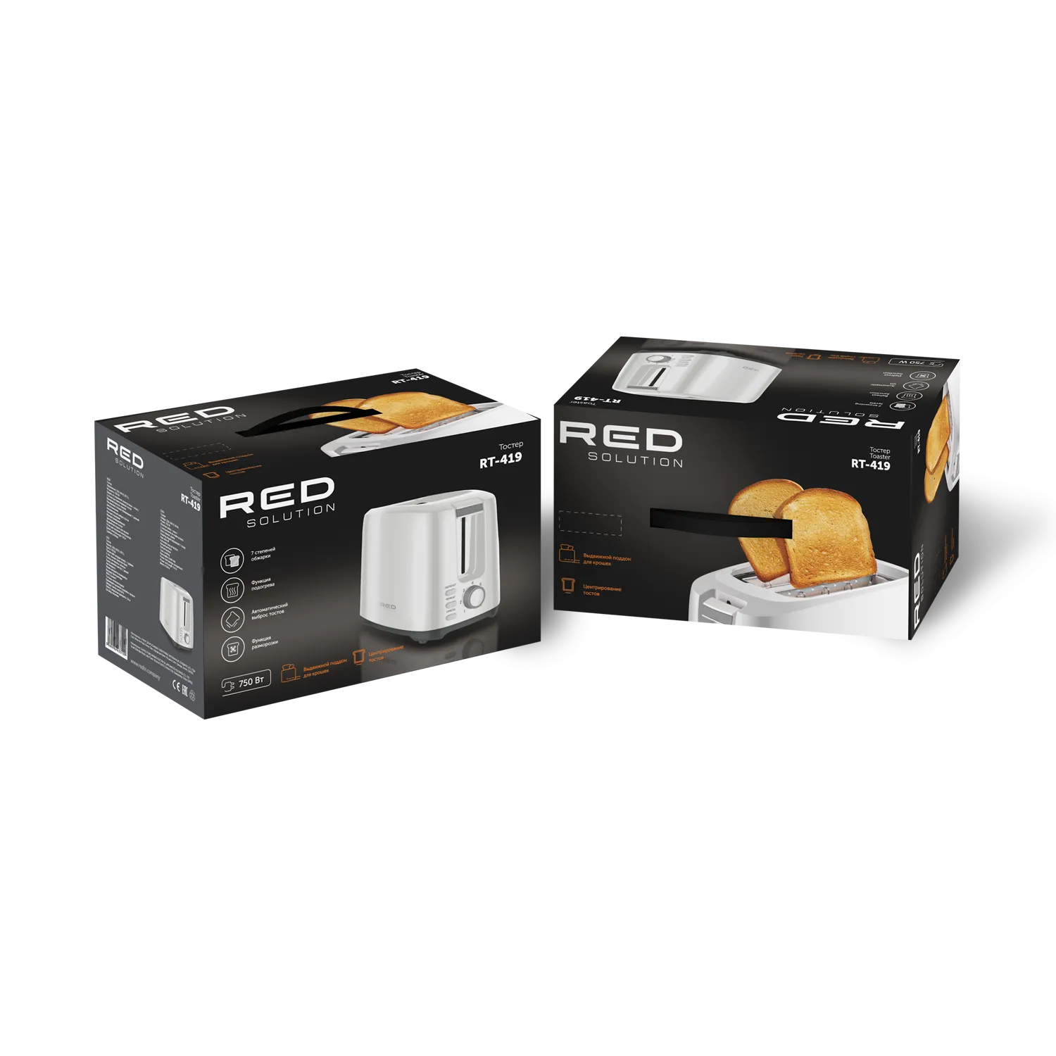 Тостер RED SOLUTION RT-419 Тостер RED SOLUTION RT-419