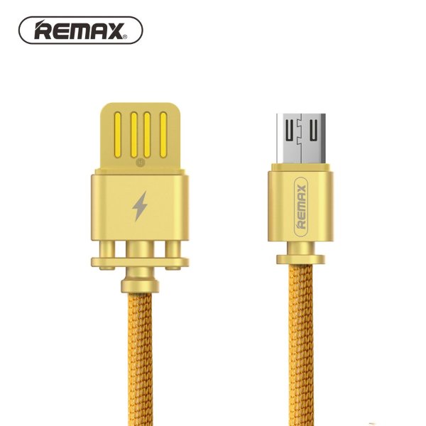 Кабель Remax RC-064m USB-A/Micro золотистый  Кабель Remax RC-064m USB-A/Micro золотистый