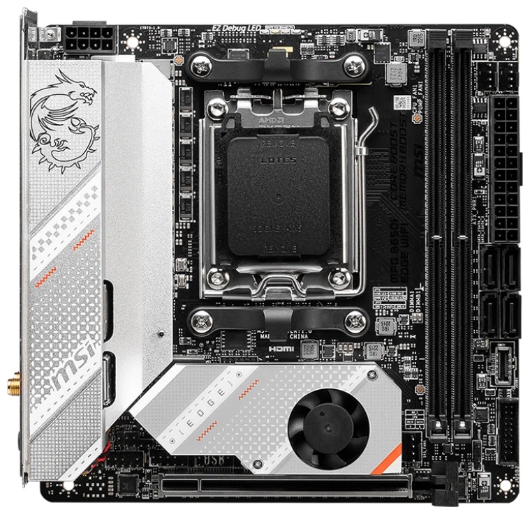 Материнская плата MSI MPG B760M EDGE TI WI-FI Материнская плата MSI MPG B760M EDGE TI WI-FI