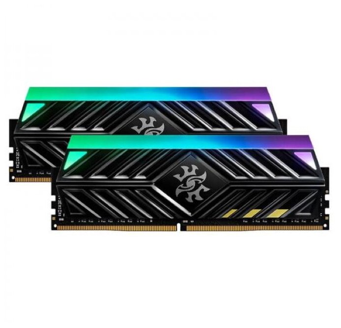 Оперативная память ADATA DDR4 2x8Gb 3200Mhz Spectrix D41 RGB PC4-25600 Оперативная память ADATA DDR4 2x8Gb 3200Mhz Spectrix D41 RGB PC4-25600