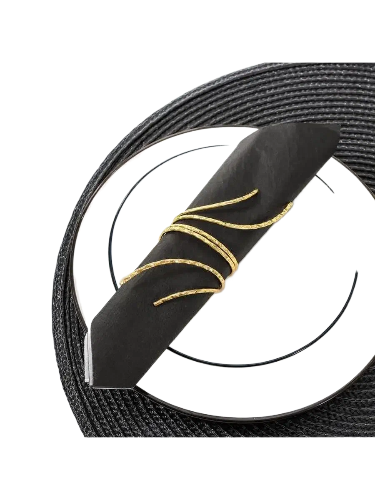 Кольцо для салфеток "Нити" 5483859 Кольцо для салфеток "Нити" 5483859