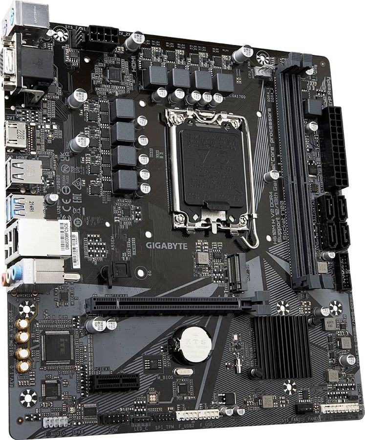 Материнская плата Gigabyte H610M K DDR4 SOC-1700 Материнская плата Gigabyte H610M K DDR4 SOC-1700