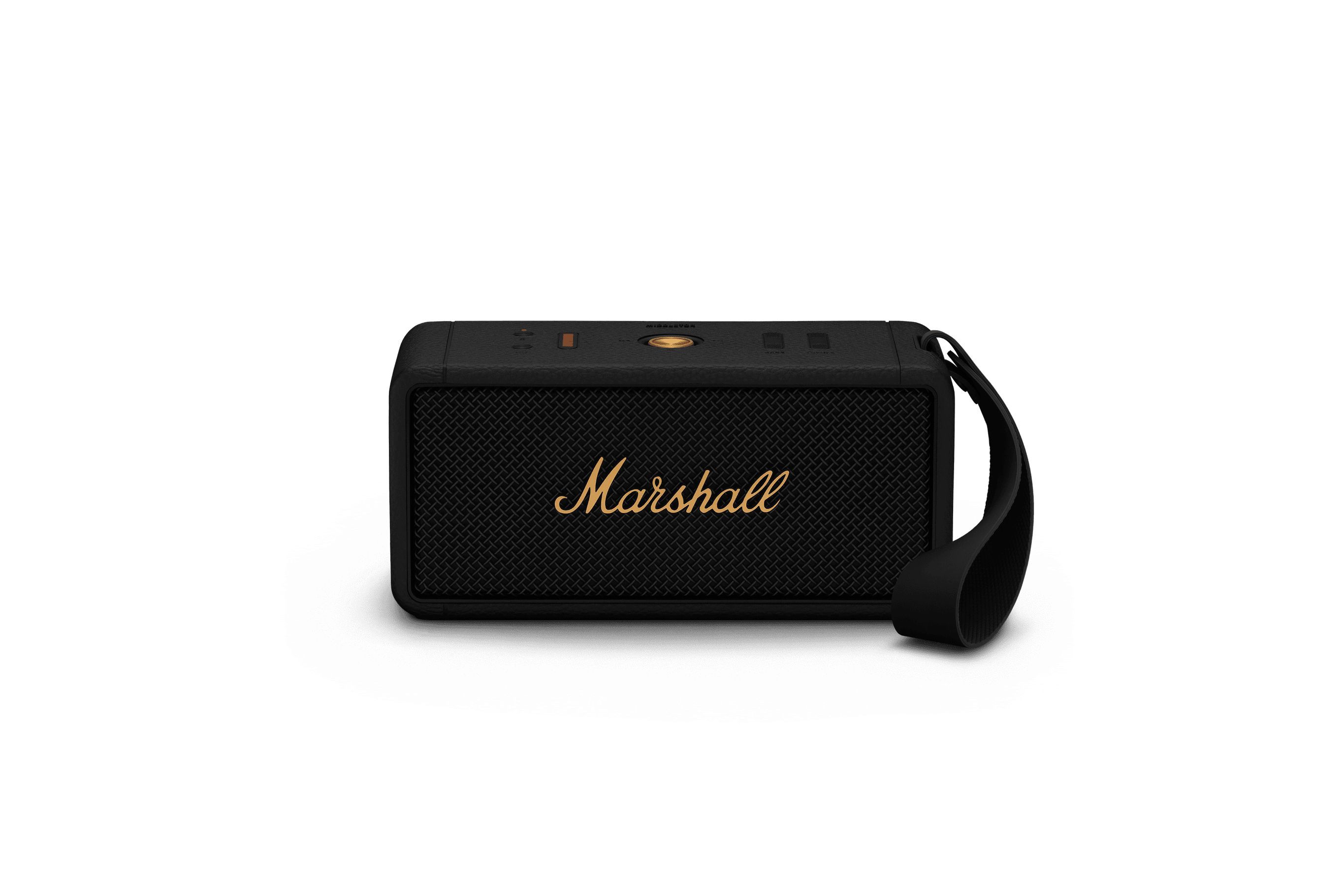 Портативная колонка Marshall Middletion 2 Black/Brass Портативная колонка Marshall Middletion 2 Black/Brass