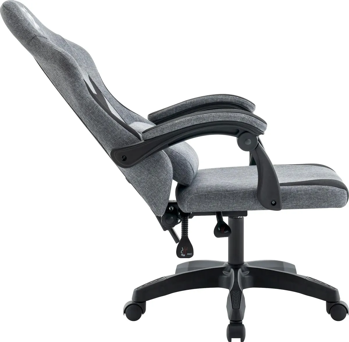 Кресло Defender Runa серый/черный Кресло Defender Runa серый/черный