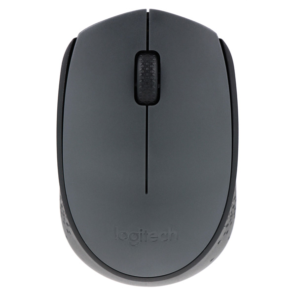 Беспроводная мышь Logitech M170 серый/черный Беспроводная мышь Logitech M170 серый/черный