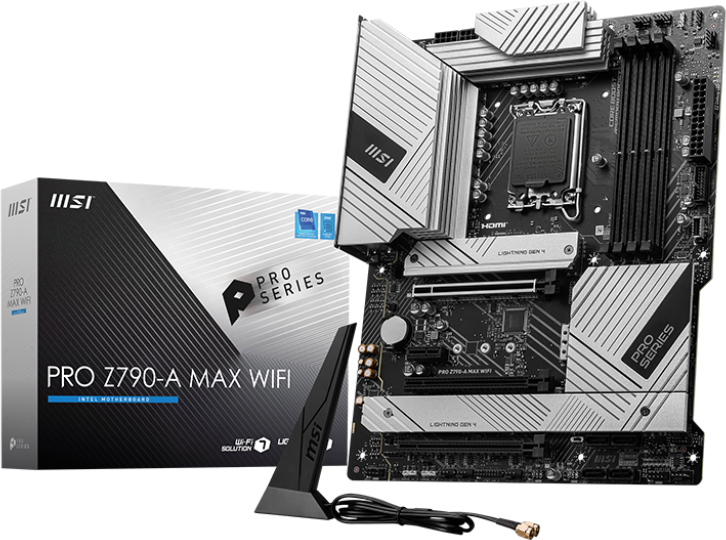 Материнская плата MSI Pro Z790-A MAX WI-FI Материнская плата MSI Pro Z790-A MAX WI-FI