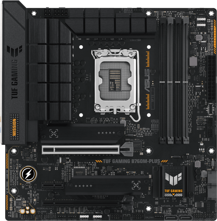 Материнская плата Asus TUF B760M-Plus Gaming Материнская плата Asus TUF B760M-Plus Gaming