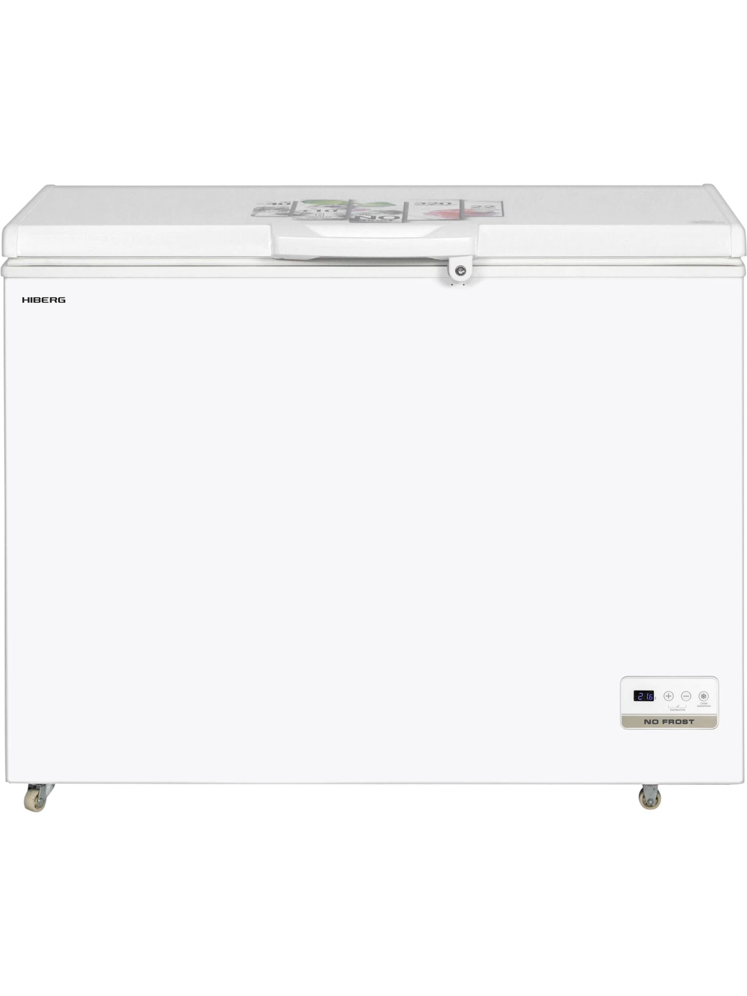 Морозильник Hiberg PF32L4NFW Морозильник Hiberg PF32L4NFW