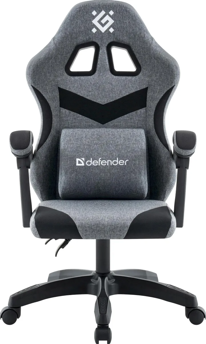 Кресло Defender Runa серый/черный Кресло Defender Runa серый/черный