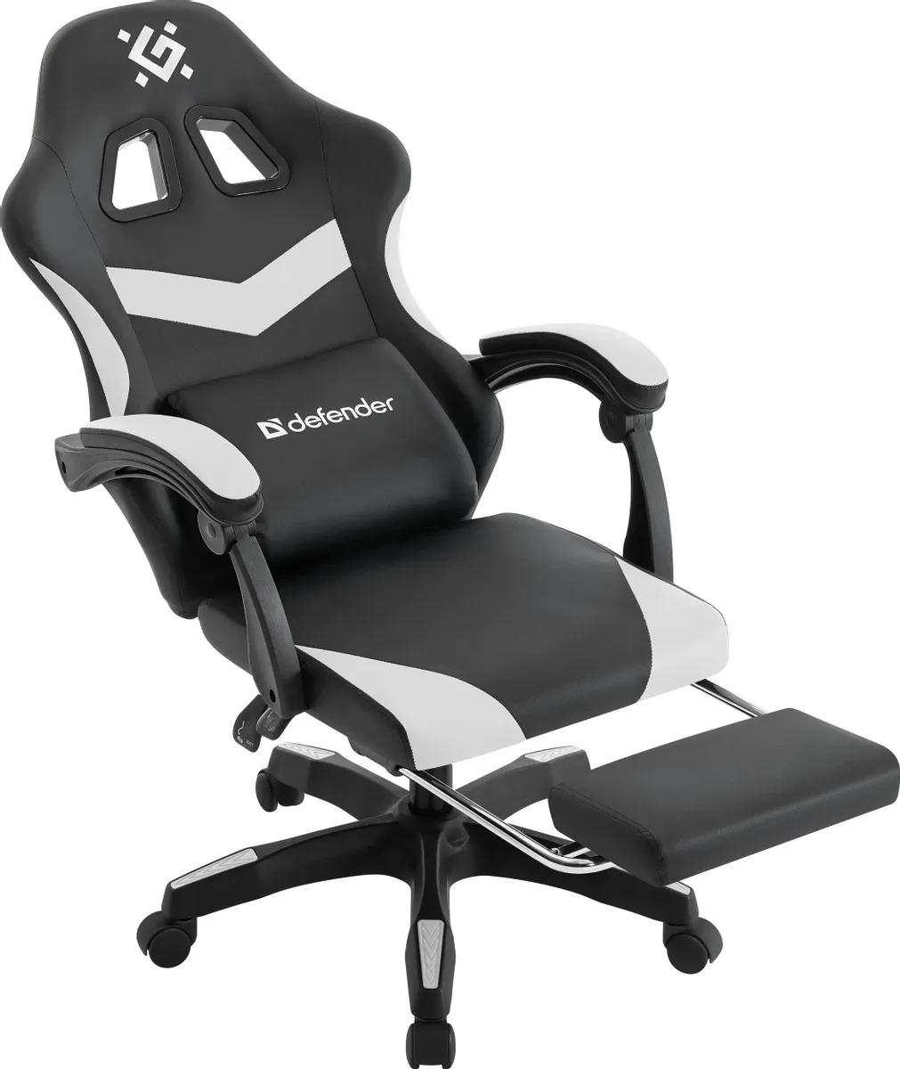 Кресло Defender Runa Pro черный/белый Кресло Defender Runa Pro черный/белый