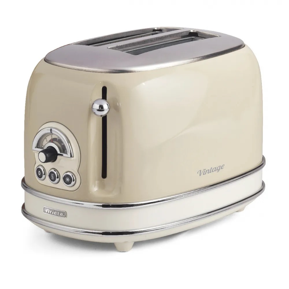 Тостер Ariete 155 Vintage 00C015513AR0 бежевый Тостер Ariete 155 Vintage 00C015513AR0 бежевый