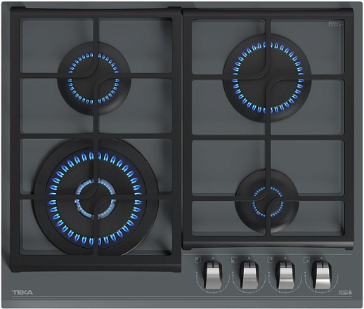 Варочная панель Teka GZC64320XBN Stone Grey (112570099) Варочная панель Teka GZC64320XBN Stone Grey (112570099)