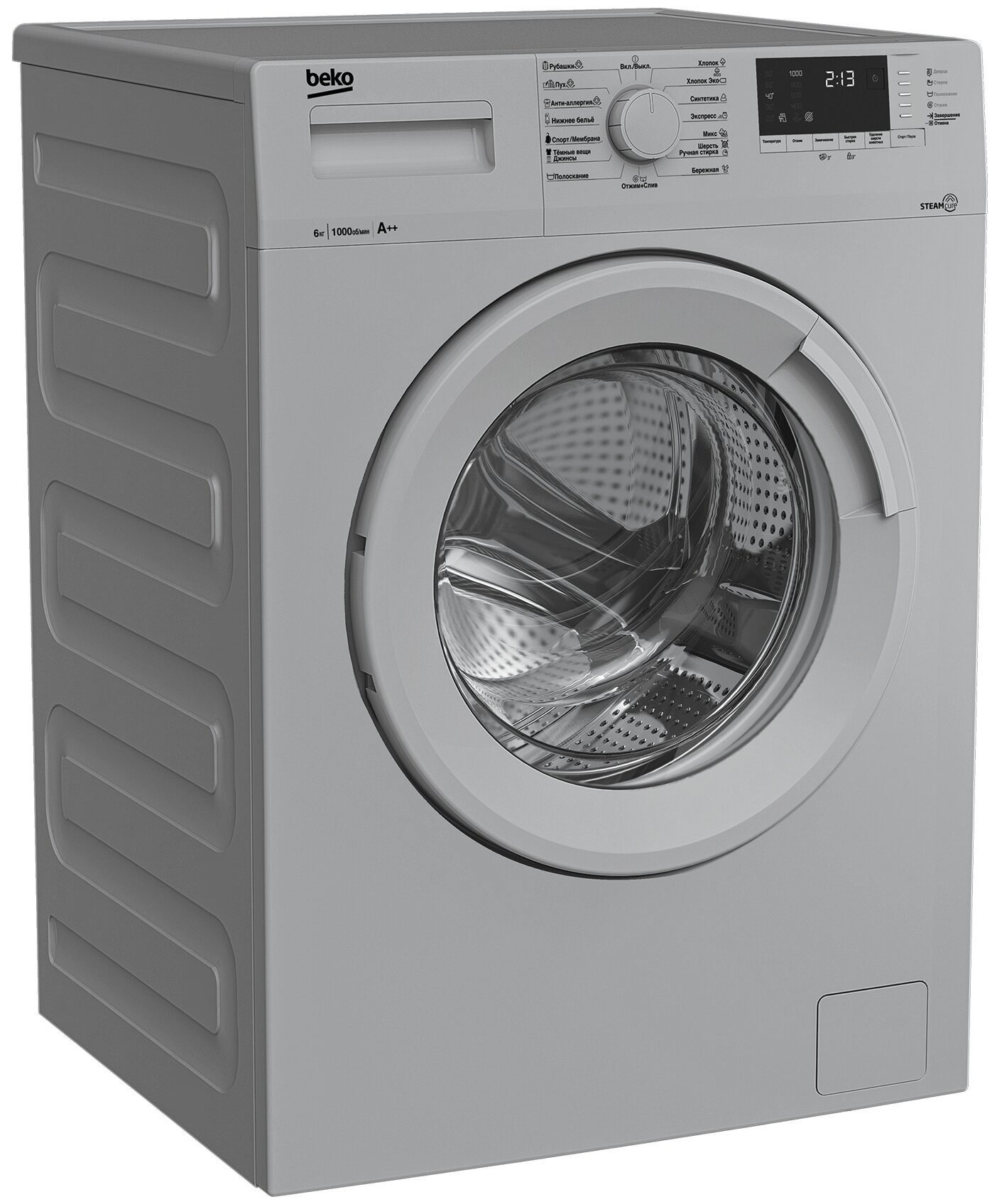 Стиральная машина Beko WSRE6512ZSS Стиральная машина Beko WSRE6512ZSS