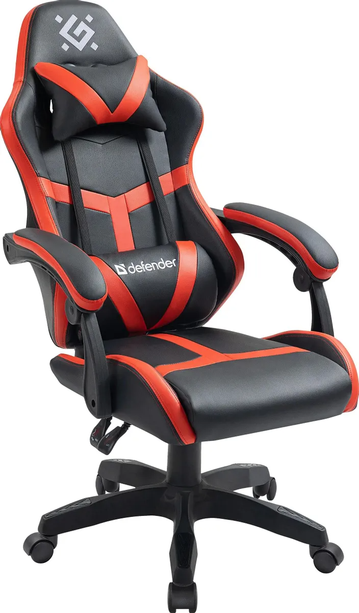 Кресло Defender Synergy черный/красный Кресло Defender Synergy черный/красный