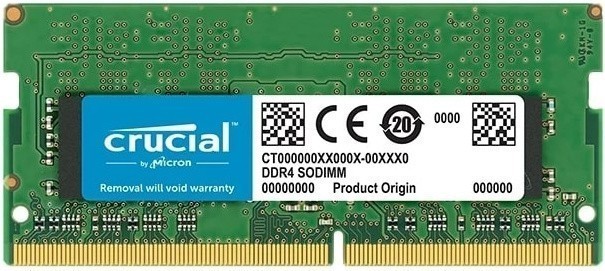 Оперативная память Crucial DDR4-3200 8Gb SO-DIMM CL22 Оперативная память Crucial DDR4-3200 8Gb SO-DIMM CL22