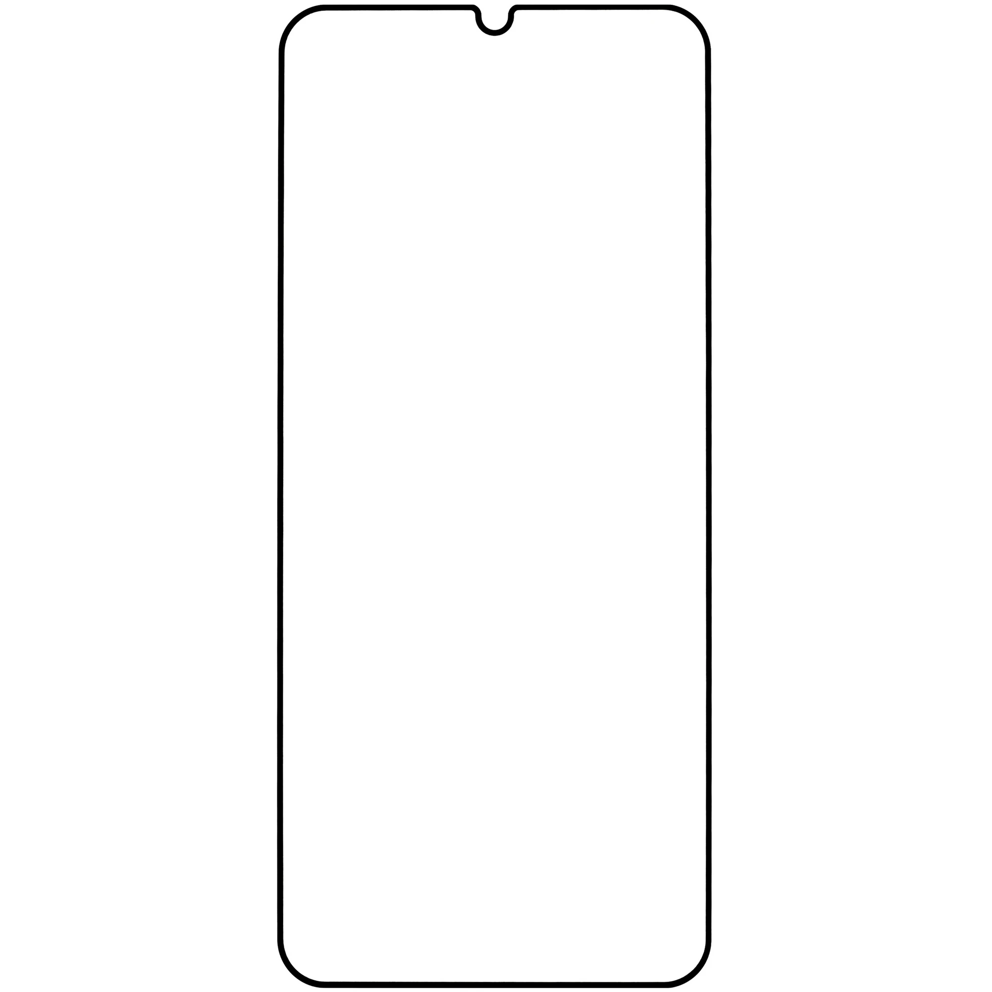 Защитное стекло для Honor x7b черный в тех.пакете Защитное стекло для Honor x7b черный в тех.пакете