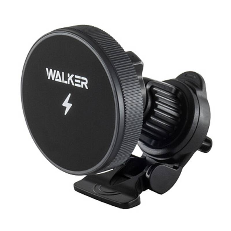 Автодержатель магнитный Walker CX-055 черный Автодержатель магнитный Walker CX-055 черный