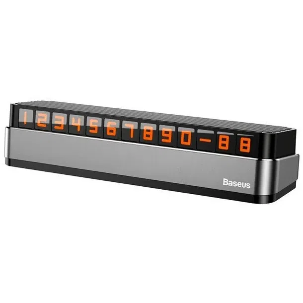 Телефонные цифры на магнитах Baseus (ACNUM-BG) серый Телефонные цифры на магнитах Baseus (ACNUM-BG) серый