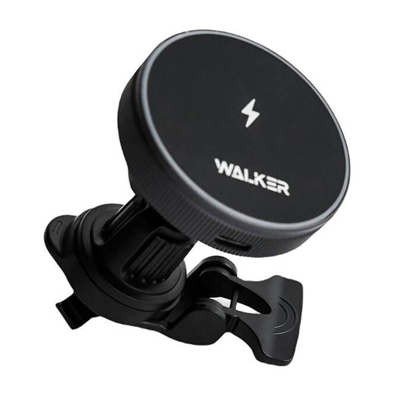 Автодержатель магнитный Walker CX-055 черный Автодержатель магнитный Walker CX-055 черный