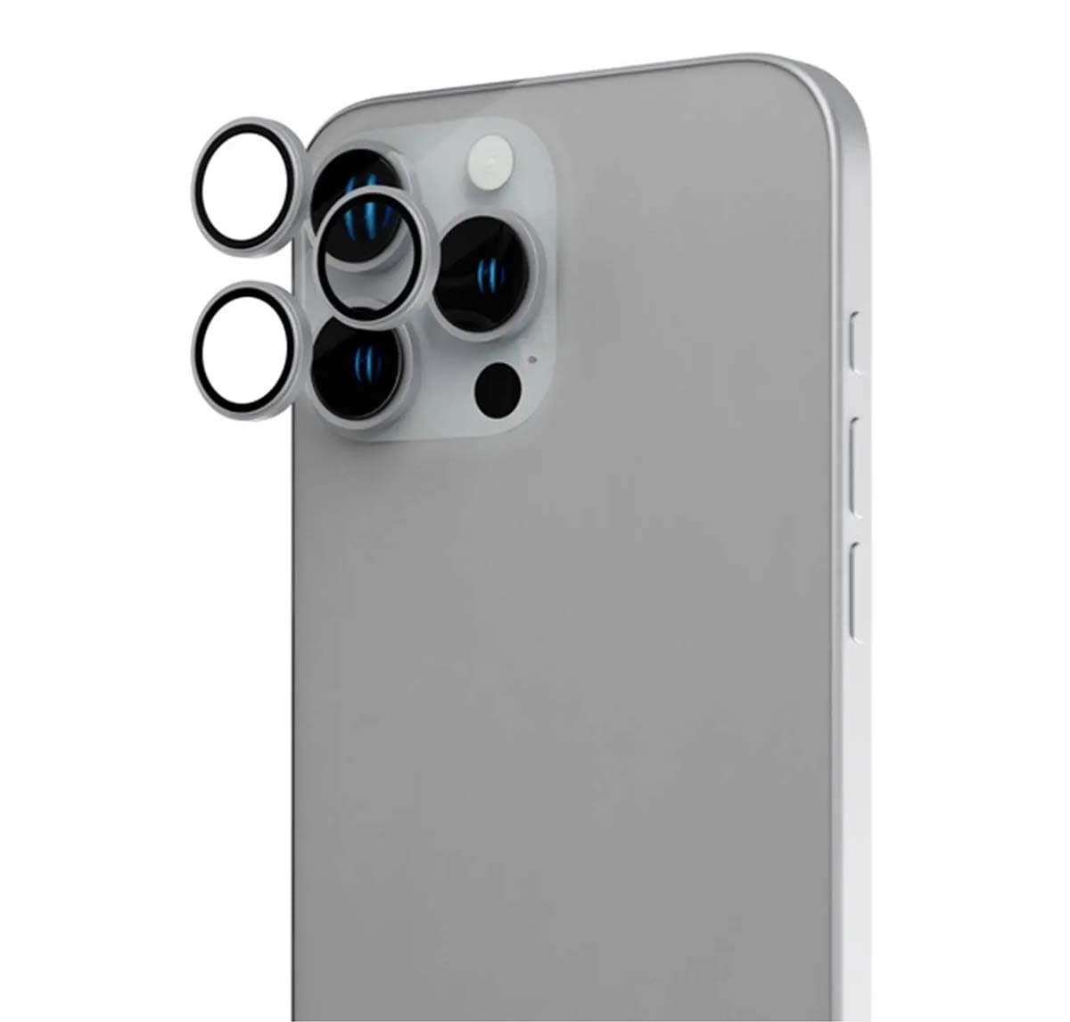 Защитное стекло на камеру для Apple iPhone 16 Pro/16 Pro Max (XC-31) Mix Защитное стекло на камеру для Apple iPhone 16 Pro/16 Pro Max (XC-31) Mix