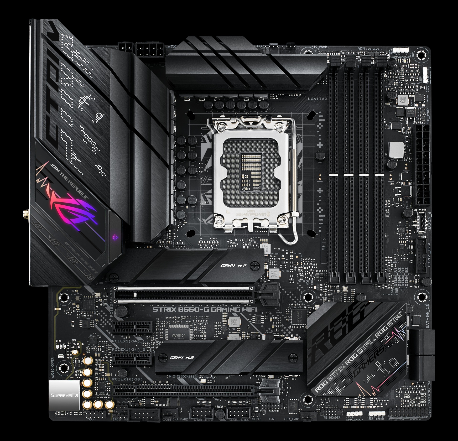 Материнская плата Asus ROG STRIX B760-G Материнская плата Asus ROG STRIX B760-G