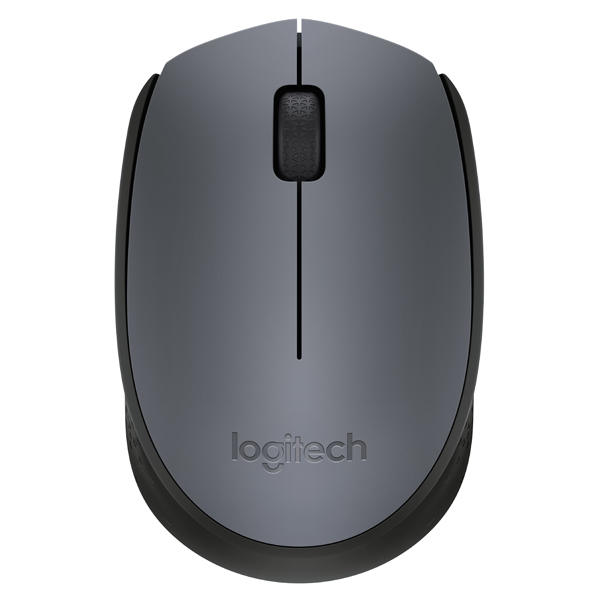Беспроводная мышь Logitech M170 серый/черный Беспроводная мышь Logitech M170 серый/черный